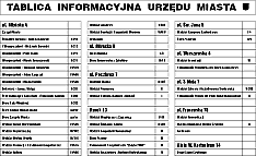 TABLICE INFORMACYJNE